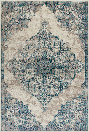 Sav Silver 3x5 Area Rug