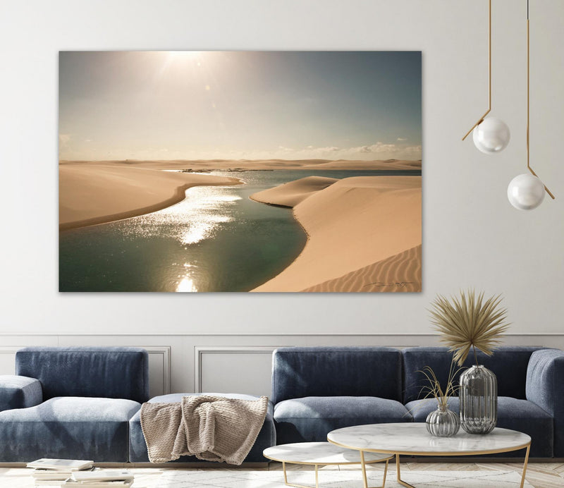 \"Soft Sunset\" Giant Art 72x48 Wall Art