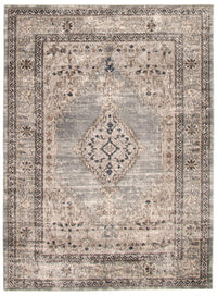 Octavian Bijar Blue Area Rug - 6'7