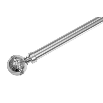 25/28mm Drape Pole Set Spark - Nickel28-48 Drape Accessories|Ensemble de tringles à rideaux Spark de 25 à 28 mm - accessoires pour rideaux de couleur nickel de 28 à 48 po