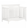 Savannah Baby Crib 4 Heights With Toddler Rail - Pure White