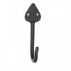 Single Spade Iron Wall Hook Gun Metal - Set of 4
