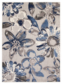 Angie Blue Area Rug - 3'11