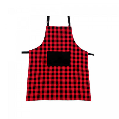 Cotton Apron 28" x 34" Buffalo Kitchen Linen|Tablier 28 po x 34 po en coton à point à carreaux