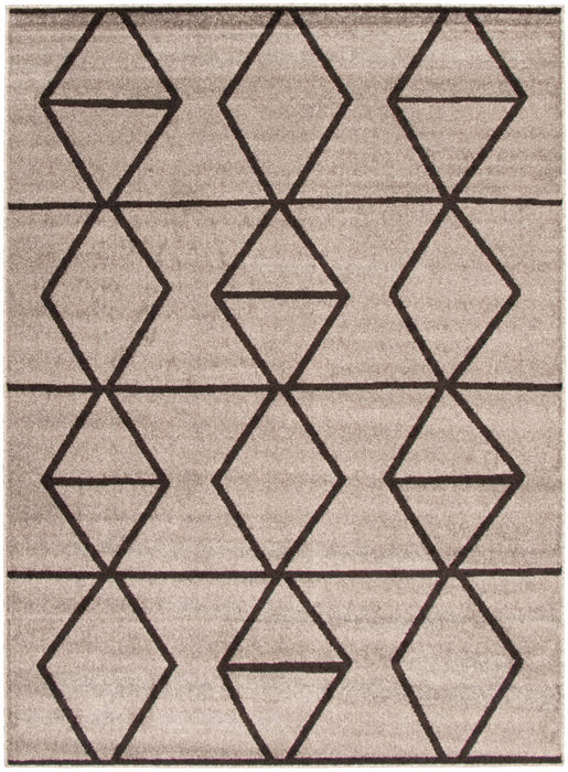 Anandi Grey-Brown Area Rug - 3'11\" x 5'7\"