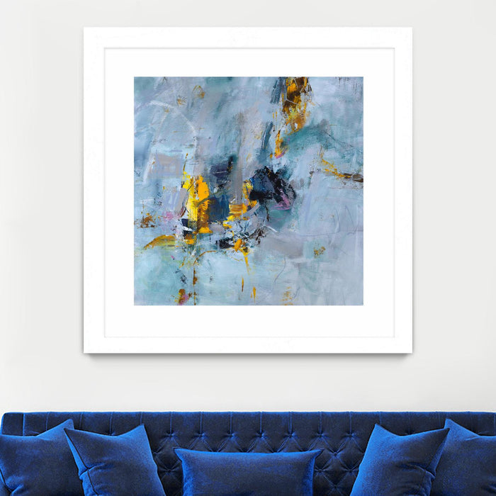 \"Prize Of The Day\" Matted and Framed White 30x30 Wall Art