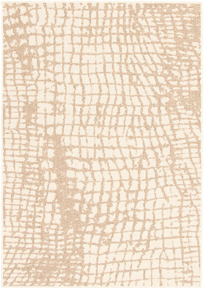 Sadie Safari Champagne-Taupe Area Rug - 3'11" x 5'7"