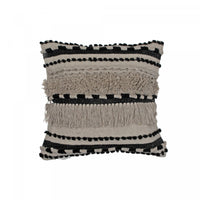 Cotton Handwoven Cushion Tousle - Set of 2 Cushions