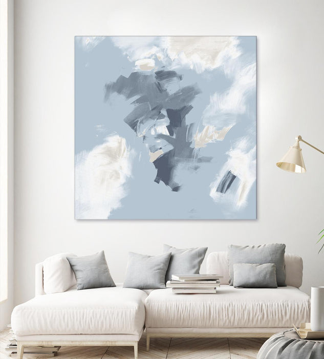 \"Peaches And Cream Ii\" Giant Art 54x54 Wall Art