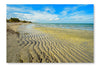 Crandon Park Beach 24x36 Wall Art Frame And Fabric Panel