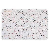 Plastic Placemat Terrazzo - Set of 12