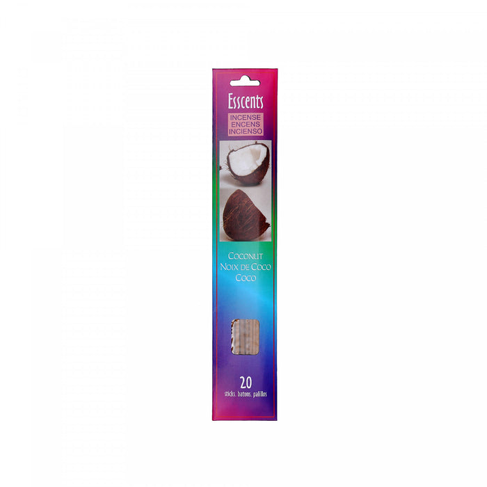Esscents Stick Coconut - Set of 8 Incense Sticks