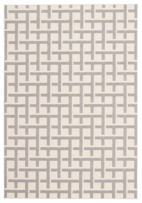 Brangane Light Grey 4'7\" x 6'7\" Area Rug