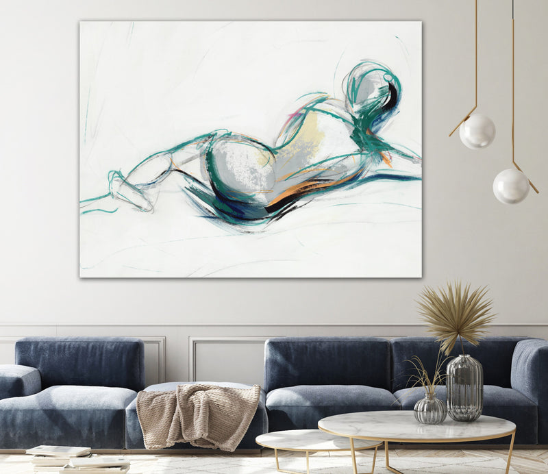 \"Lets Have A Talk Iv\" Giant Art 72x54 Wall Art