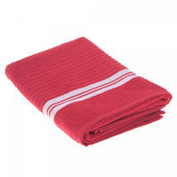Deluxe Bath Towel 27 x 50 Red - Set of 2 Towels