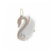Gold Glitter Ornament Swan - Set of 12 Christmas Ornaments