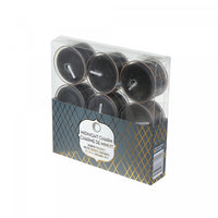 9 Pk Oversized Clear Cup Scented Tealights Midnight Charm - 19 Grams Candle