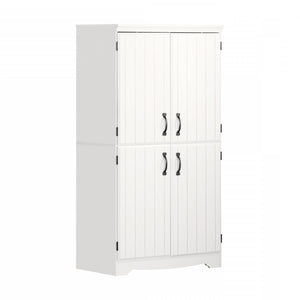 Farnel 4-Door Storage Cabinet - Pure White