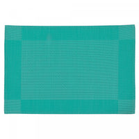 Vinyl Placemat Classic Teal - Set of 12