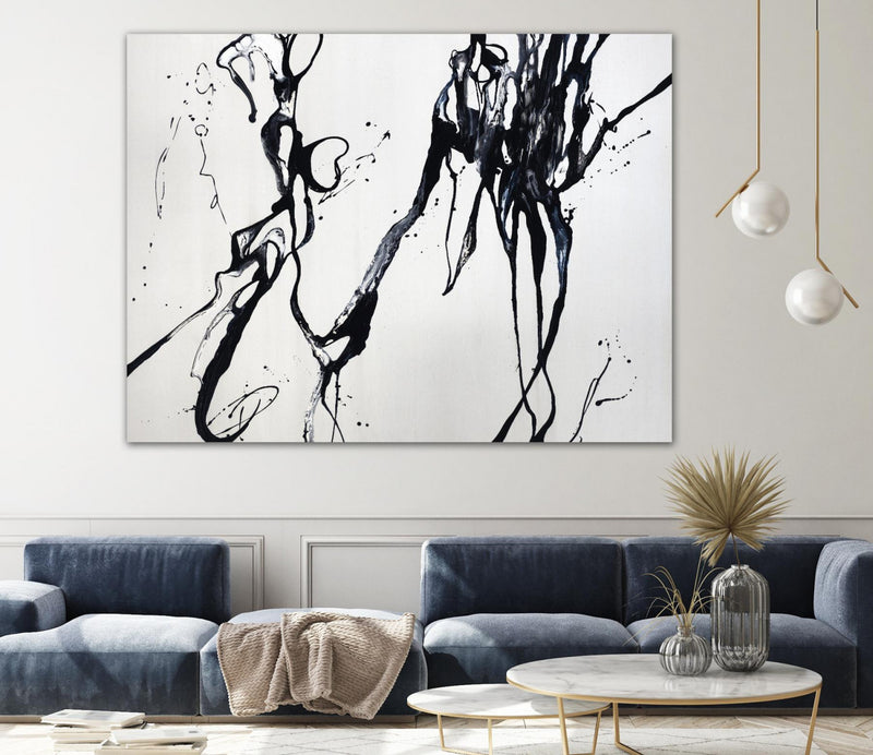 \"Staged Sophistication\" Giant Art 72x54 Wall Art