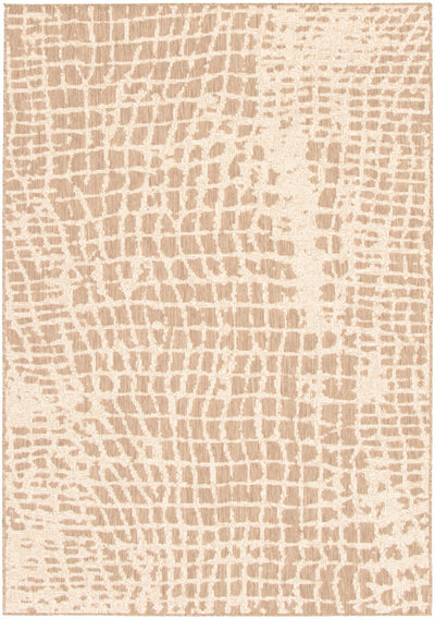 Sadie Safari Taupe-Champagne Area Rug - 3'11" x 5'7"