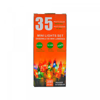 35 Lt Indoor Mini Light Set Multi Bulbs - Set of 2 Christmas Lights