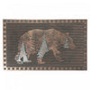 Rubber Evergreen Bear Floormat