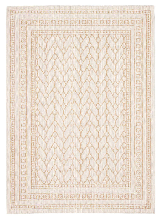 Thandazile Taupe Area Rug - 5'0\" x 7'0\"