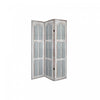 Double Sided Canvas Screen Arched Windowpane