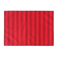 Stripe Outdoor Placemat Red - Set of 12