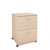 Nordika 2-Drawer Filing Cabinet - Natural Maple 
