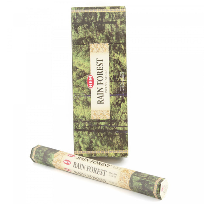 Hem Incense 20 Stick Rain Forest - Set of 6 Incense Sticks