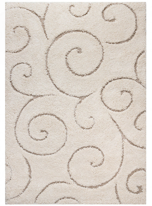Oakville Cream Flora 4x6 Area Rug