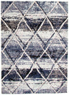 Makondo Abstract Blue Area Rug - 5'3\" x 7'3\"