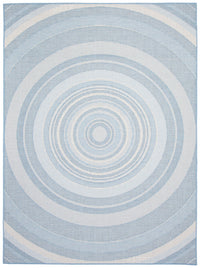 Neisha Modern Light Blue Rug 6'7