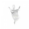 Ballerina With Fur Tutu Ornament - Set of 12 Christmas Ornaments