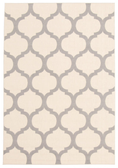 Sophie Light Grey Area Rug - 6'7" x 9'6"