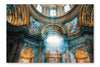 Sant'agnese In Agone In Rome, Italy 24x36 Wall Art Frame And Fabric Panel