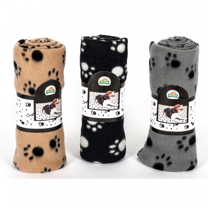 Pet Fleece Blanket 140 x 110 - Set of 3