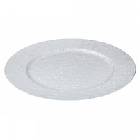 Charger Plate Stars Silver 13