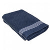 Luxury Stitch Bath Towel 30 x 60 Blue - Set of 2 Towels