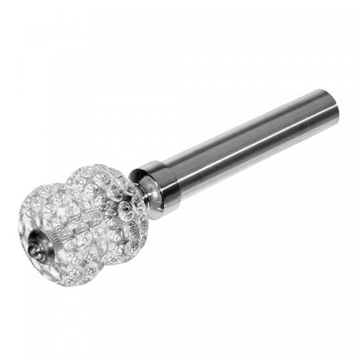 25/28mm Drape Pole Set Bubbly- Nickel|Ensemble de tringles à rideaux de 25 à 28 mm avec bulles - couleur nickel
