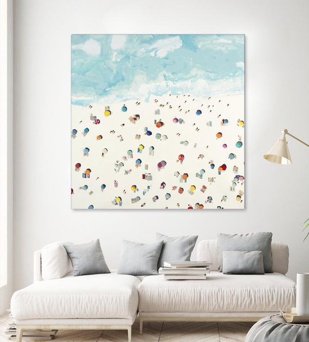 \"Beach Days\" Giant Art 72x72 Wall Art