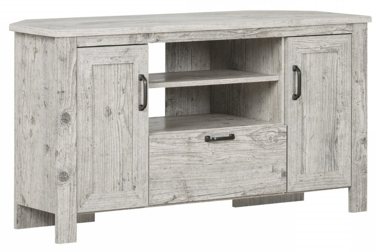 Lionel 47 Corner TV Stand Seaside Pine The Brick