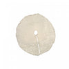 Sequined Tree Fleece Tree Skirt White Christmas Tree