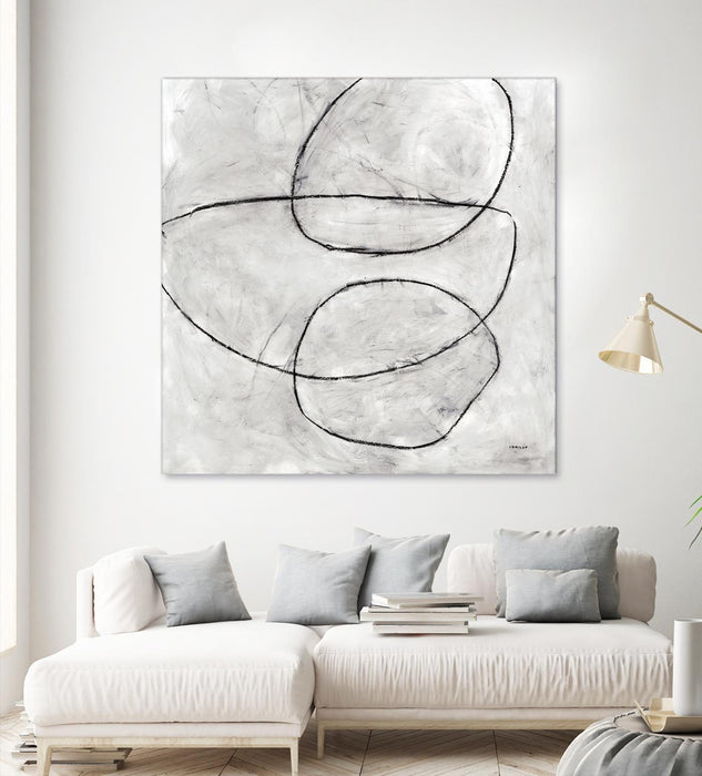 \"Balance Perspective\" Giant Art 54x54 Wall Art