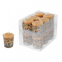 Mushroom Votive Hazelnut Cream Candle - Set of 12