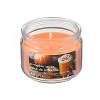 3 Oz Scented Glass Jar with Lid Pumpkin Spice - Set of 4 Candle