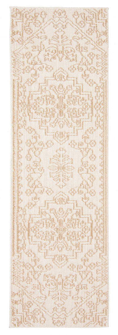 Halfrida Taupe Area Rug - 2'6" x 8'0"