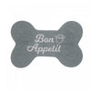 Braided Cotton Bone Shape Pet Mat Bon Appetit Floormat